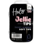 Halo Jellie Nail Tips Short Almond 120pk